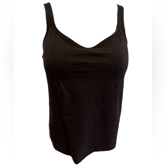 Bali Other - NWOT BALI 40D BLK UNDERWIRE BRA  MINIMALIST CAMISOLE TANK TOP STRETCH LINGERIE